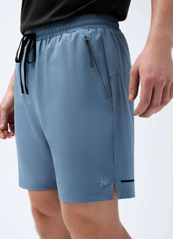 Hering - Bermuda Esportiva Masculina Easy Care Azul
