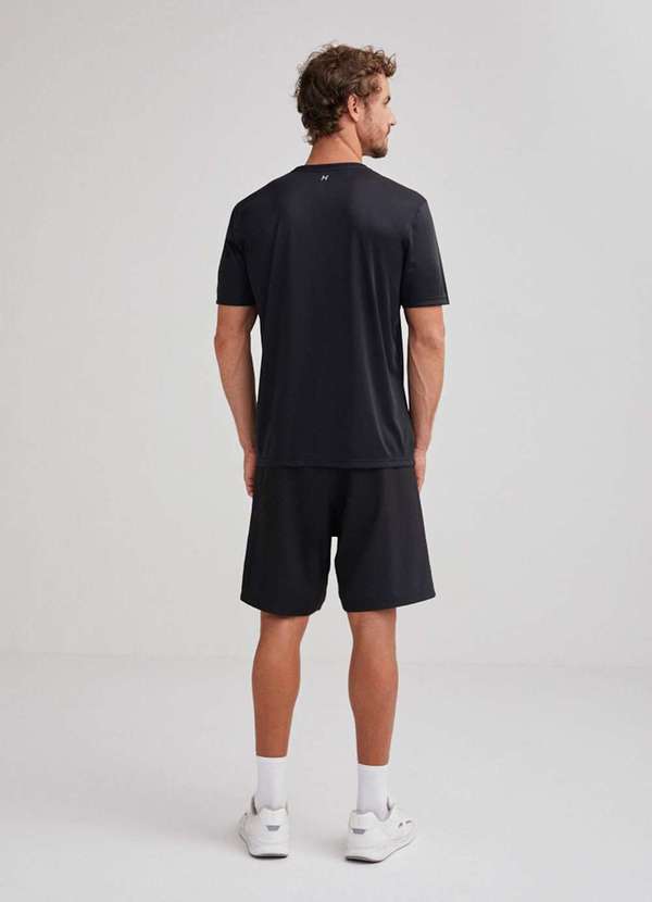 Hering - Bermuda Esportiva Masculina Protecao Uv 50 Preto 4