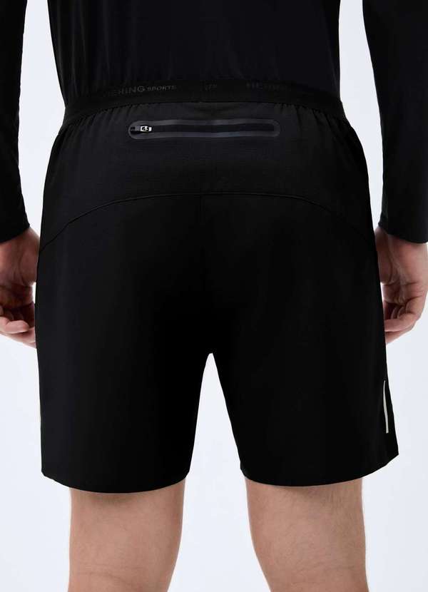 Hering - Bermuda Esportiva Masculina Secagem Rapida Preto 3