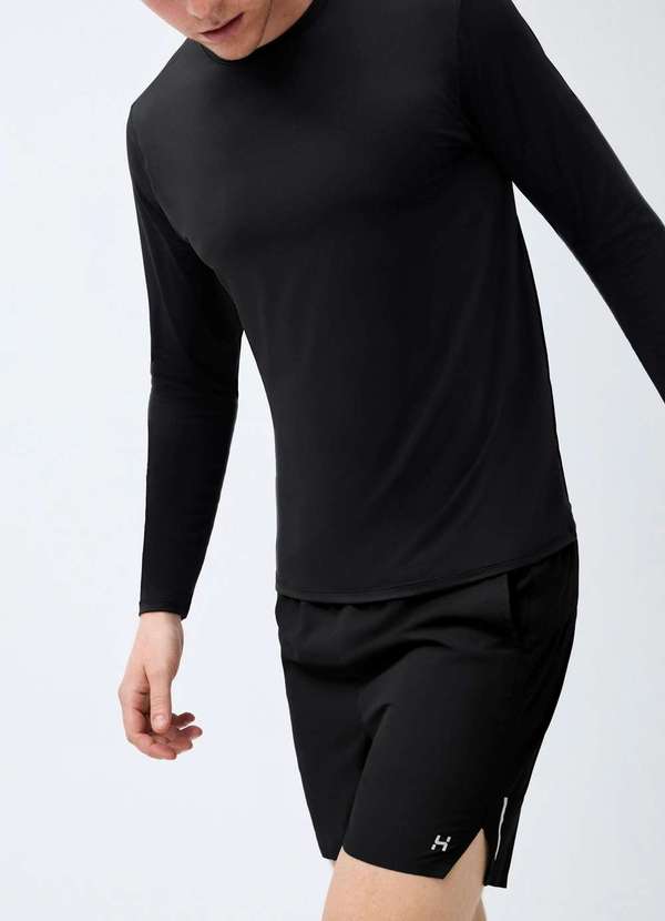 Hering - Bermuda Esportiva Masculina Secagem Rapida Preto 4