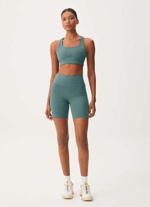 Hering - Bermuda Feminina Esportiva Biker com Fio Lycra - HERING