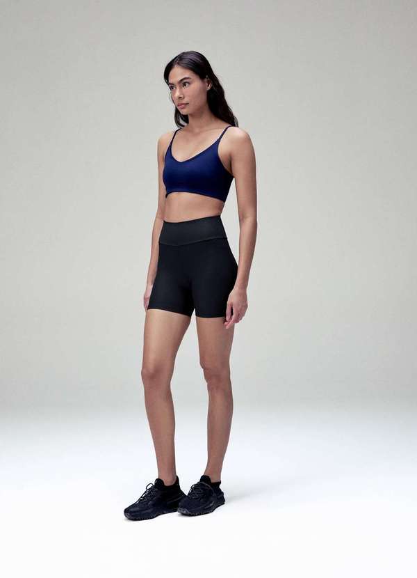 Hering - Kit 2 Bermudas Esportivas Femininas Preto 7