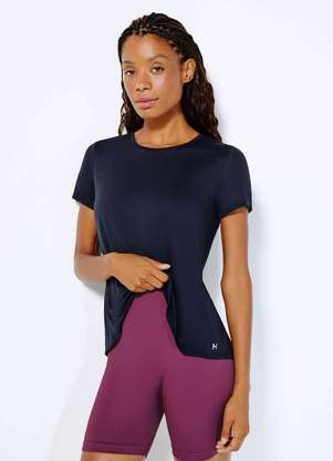 Hering - Camiseta Esportiva Feminina Manga Curta Easy Dry - HERING