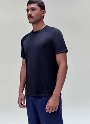 Hering - Camiseta Esportiva Masculina Recorte Texturizado - HERING