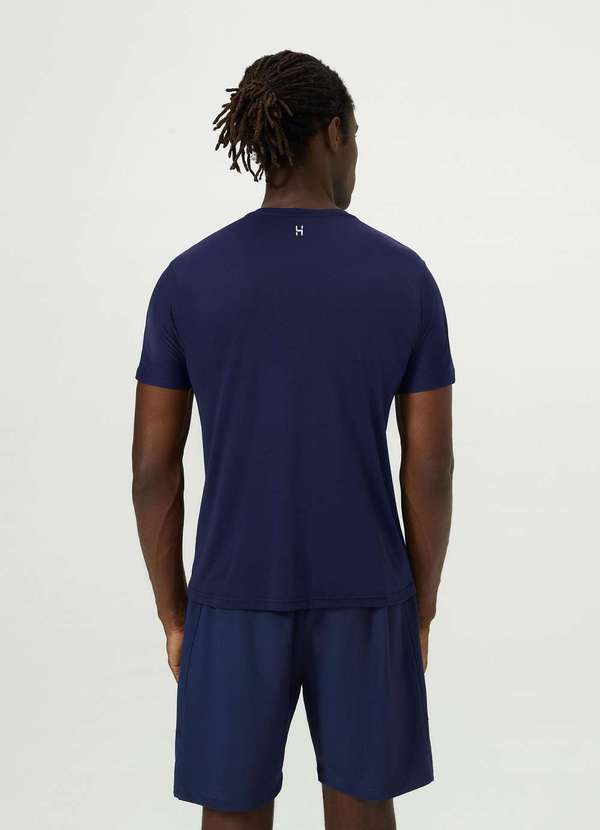 Hering - Kit com 3 Camisetas Esportivas Masculina Manga Curta com Prote... Multicores 3