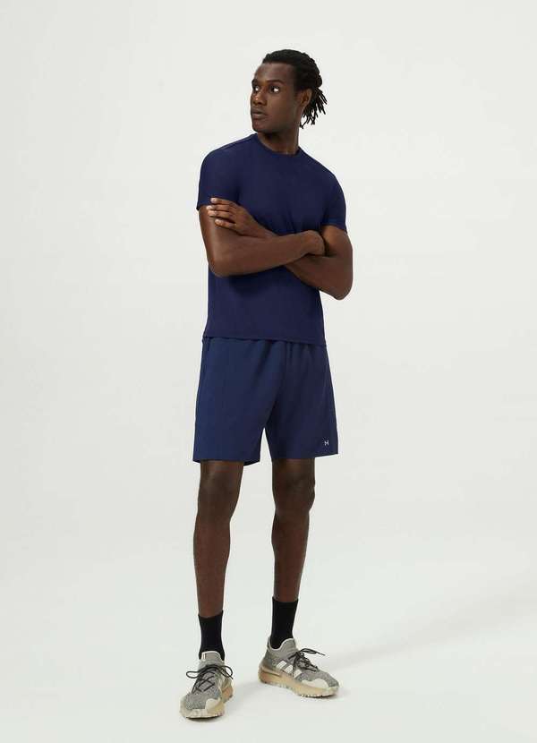 Hering - Kit com 3 Camisetas Esportivas Masculina Manga Curta com Prote... Multicores 4