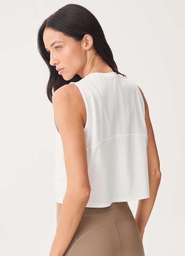 Hering - Regata Esportiva Feminina Basica Easy Care Branco 2