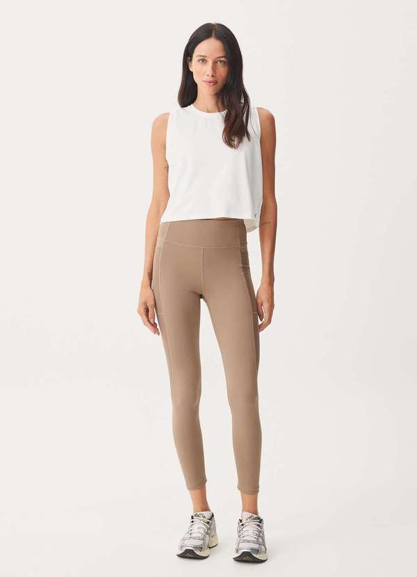 Hering - Regata Esportiva Feminina Basica Easy Care Branco 3