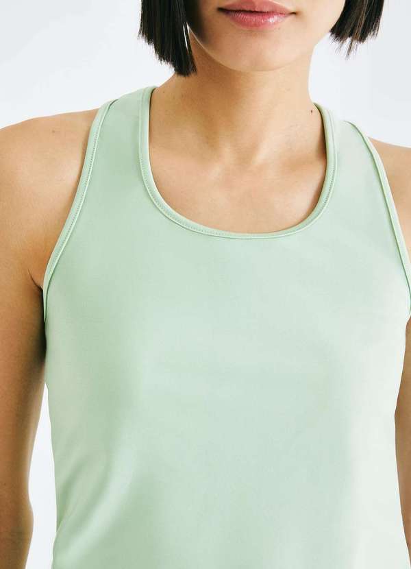 Hering - Regata Esportiva Feminina com Fio Lycra Verde 2