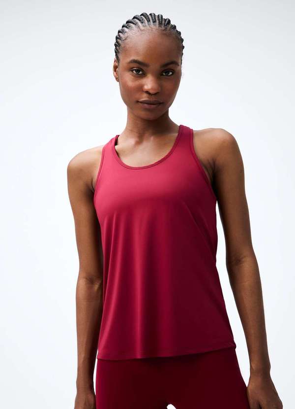 Hering - Regata Esportiva Feminina Nadador Vermelho