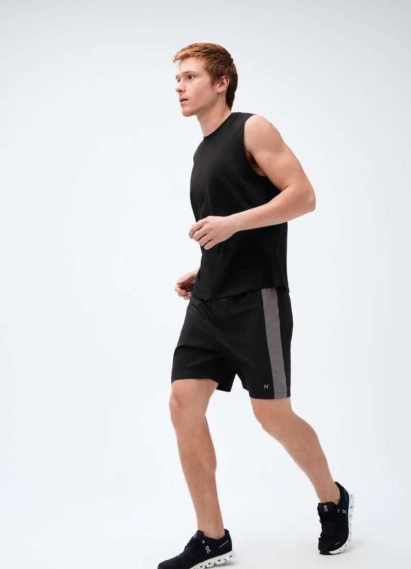 Hering - Regata Esportiva Masculina Easy Care Preto 5