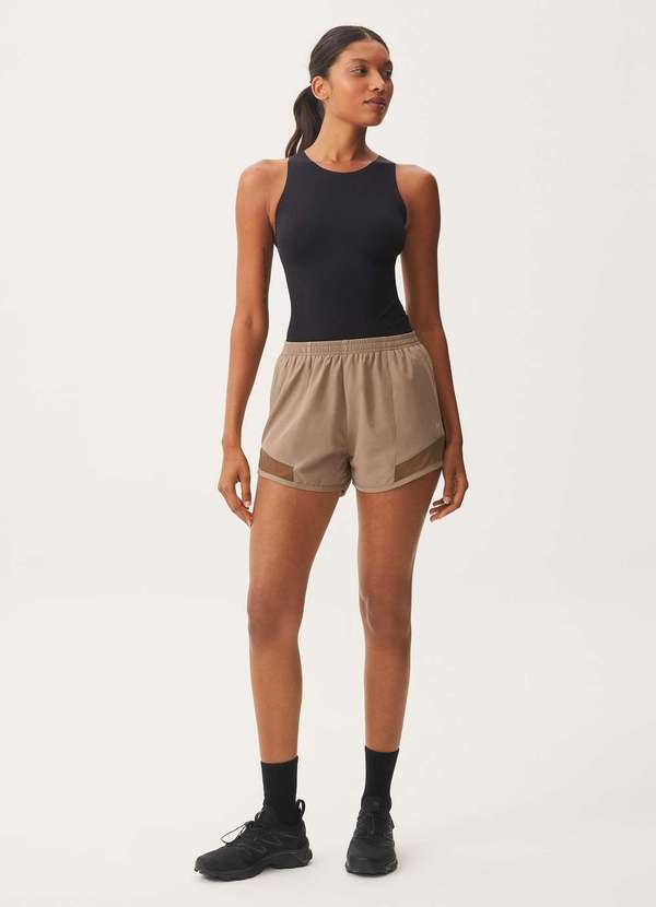 Hering - Regata Feminina Esportiva sem Costura Preto 4