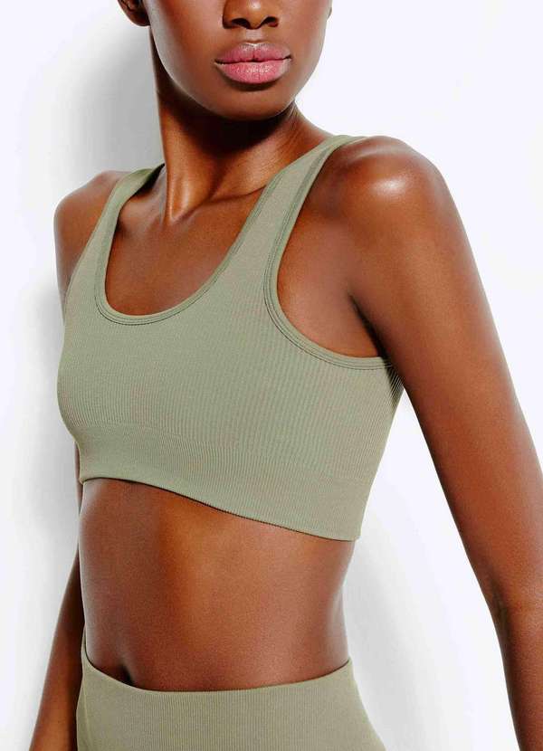 Hering - Top Esportivo Canelado Verde 2