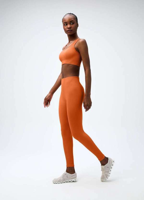 Hering - Top Esportivo Canelado Laranja 5