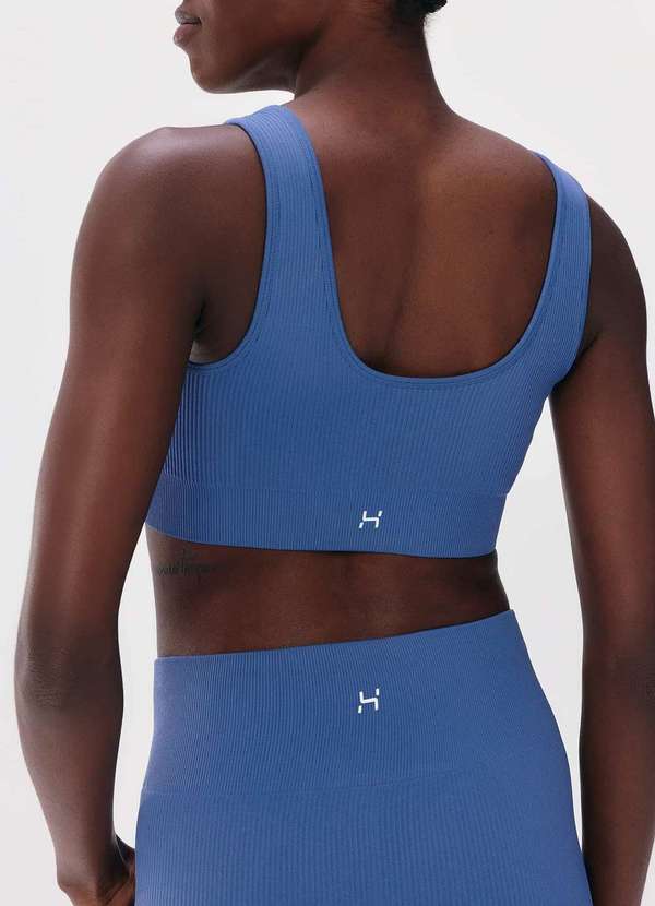 Hering - Top Esportivo Canelado Azul 3