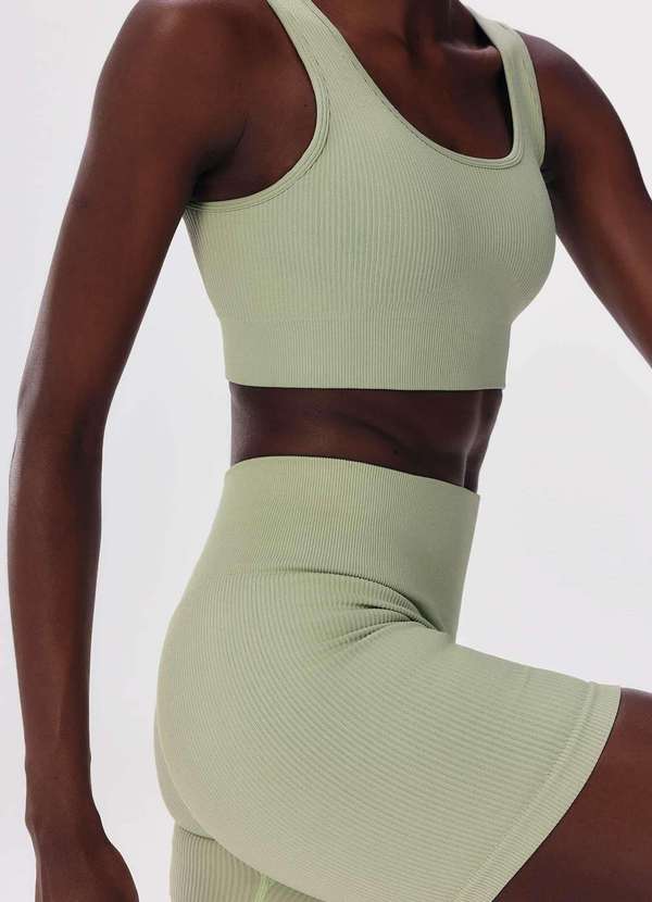 Hering - Top Esportivo Canelado Verde 2