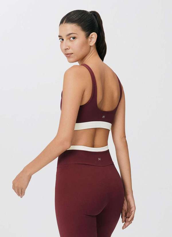 Hering - Top Esportivo com Fio Lycra Vermelho 2