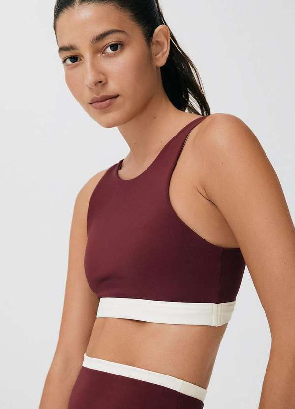 Hering - Top Esportivo com Fio Lycra Vermelho 4