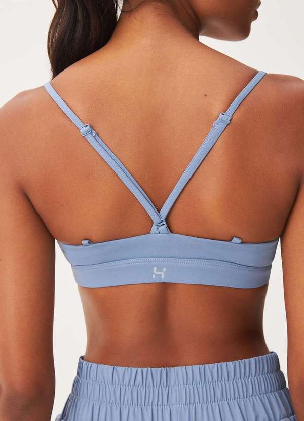 Hering - Top Esportivo Decote V Azul 3