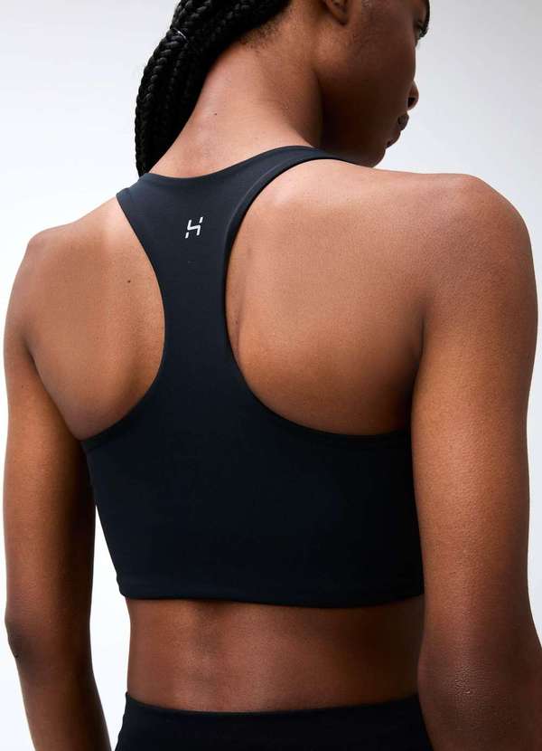 Hering - Top Esportivo Feminino Hero com Cinza 2