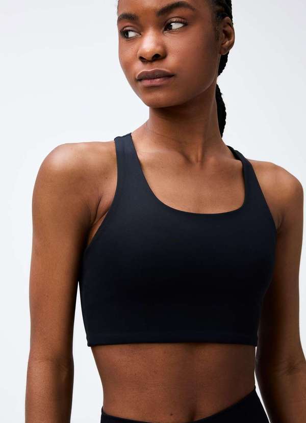 Hering - Top Esportivo Feminino Hero com Cinza 4