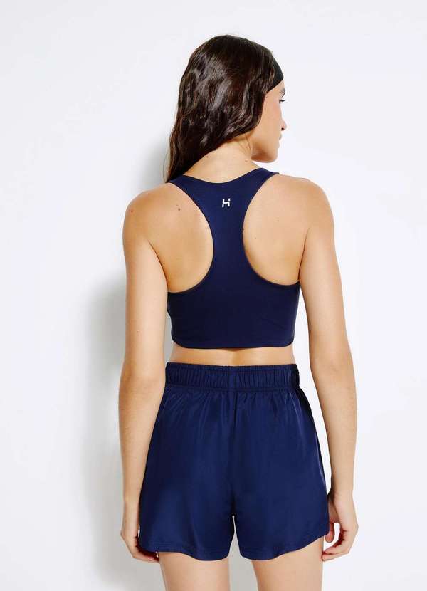 Hering - Top Esportivo Feminino Hero com Azul 6