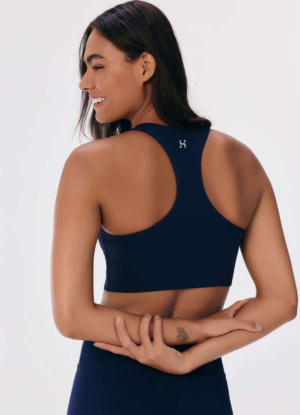 Hering - Top Esportivo Feminino Hero com Azul 5