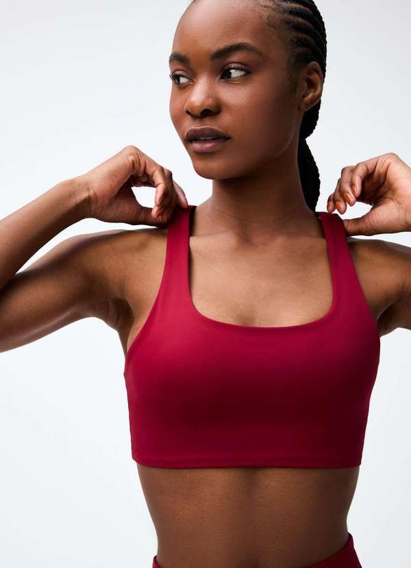 Hering - Top Esportivo Feminino Hero com Vermelho 6