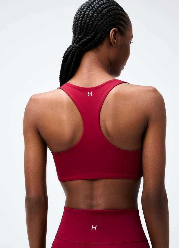 Hering - Top Esportivo Feminino Hero com Vermelho 7