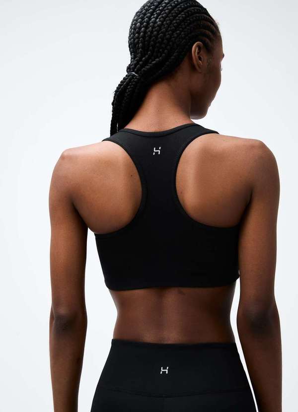 Hering - Top Esportivo Feminino Nadador Preto 2