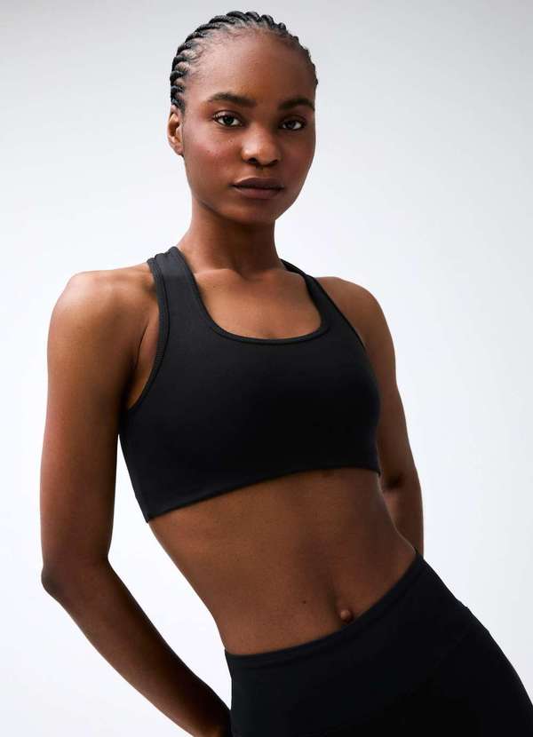 Hering - Top Esportivo Feminino Nadador Preto 3