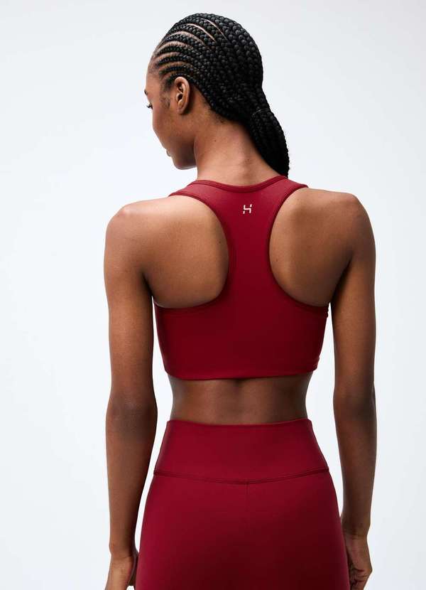 Hering - Top Esportivo Feminino Nadador Vermelho 2