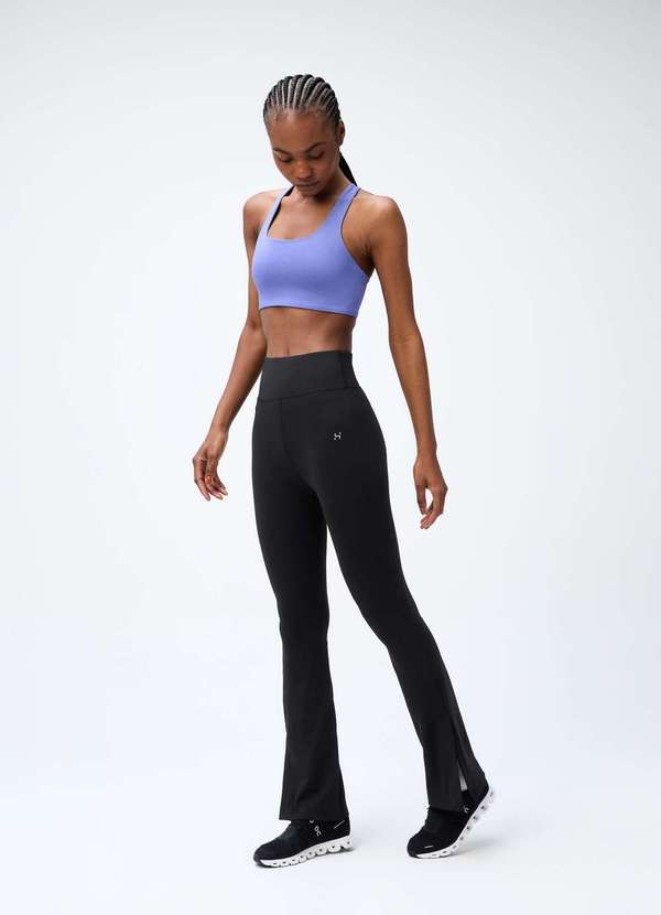 Hering - Calca Esportiva Feminina Cintura Alta Preto