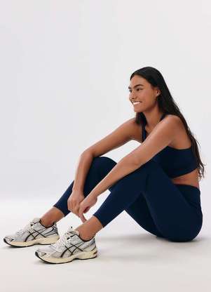 Hering - Calca Legging Esportiva Feminina com Fio Lycra - HERING