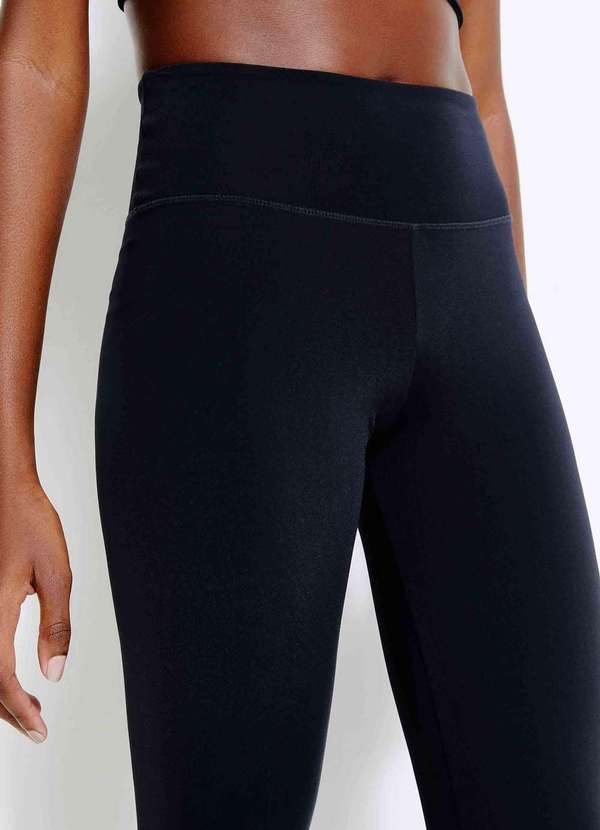Hering - Calca Legging Esportiva Feminina com Fio Lycra Preto 7