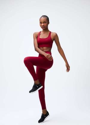 Hering - Calca Legging Esportiva Feminina com Fio Lycra - HERING