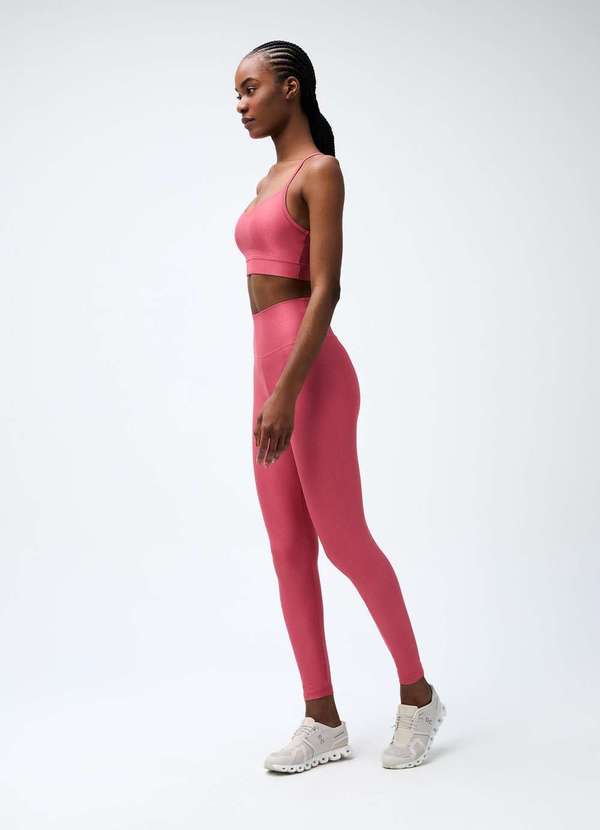 Hering - Calca Legging Esportiva Protecao Uv Rosa
