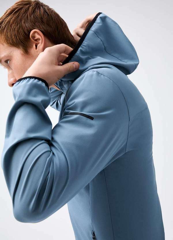 Hering - Jaqueta Masculina Corta Vento Secagem Rapida Azul 7