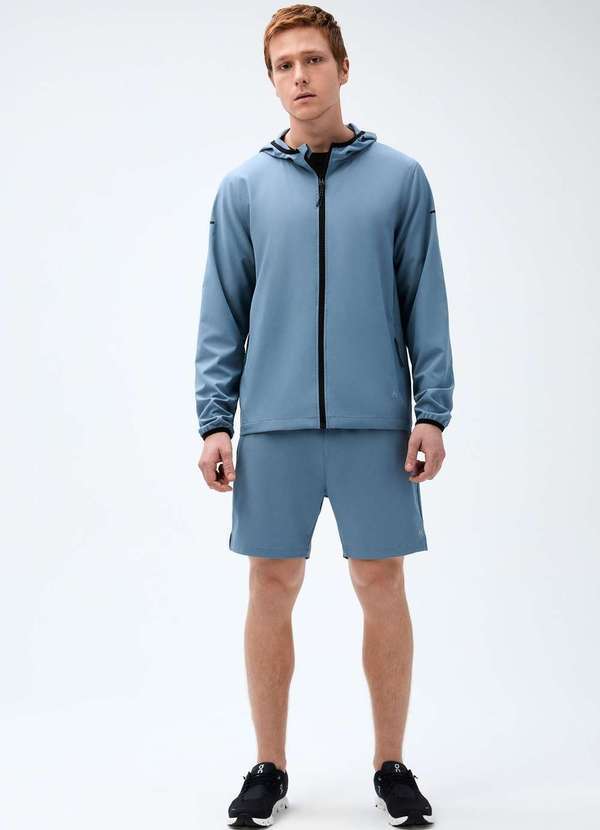 Hering - Jaqueta Masculina Corta Vento Secagem Rapida Azul 8