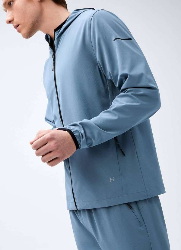 Hering - Jaqueta Masculina Corta Vento Secagem Rapida Azul 9