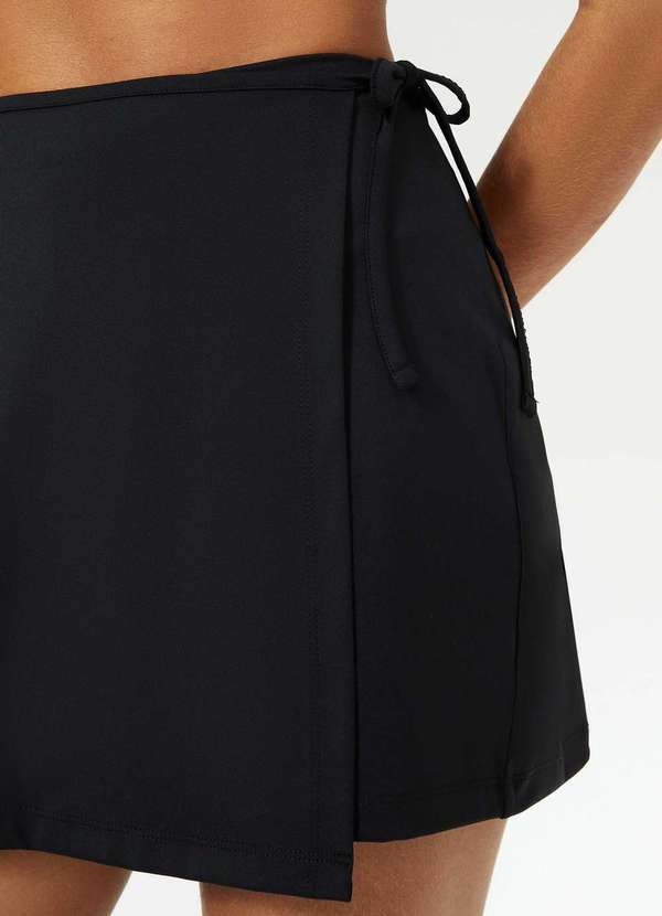 Hering - Shorts Saia Esportivo Secagem Rapida Preto 2