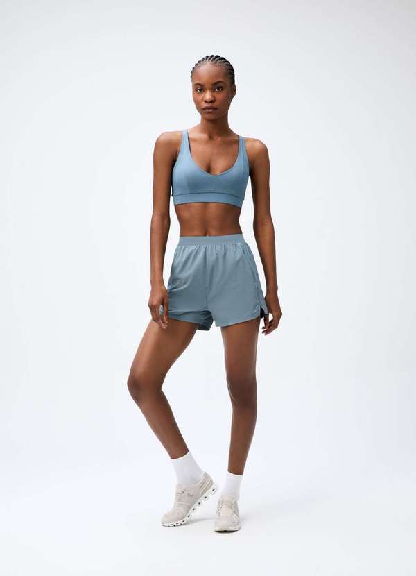 Hering - Shorts Esportivo Feminino Easy Care Azul 2