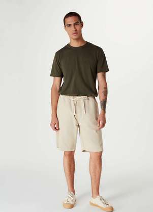 Hering - Bermuda Basica Masculina Reta em Sarja - HERING
