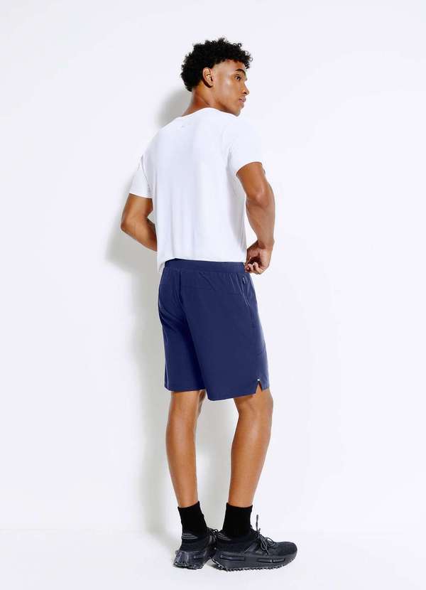 Hering - Bermuda Esportiva Basica Masculina Easy Care Azul 3