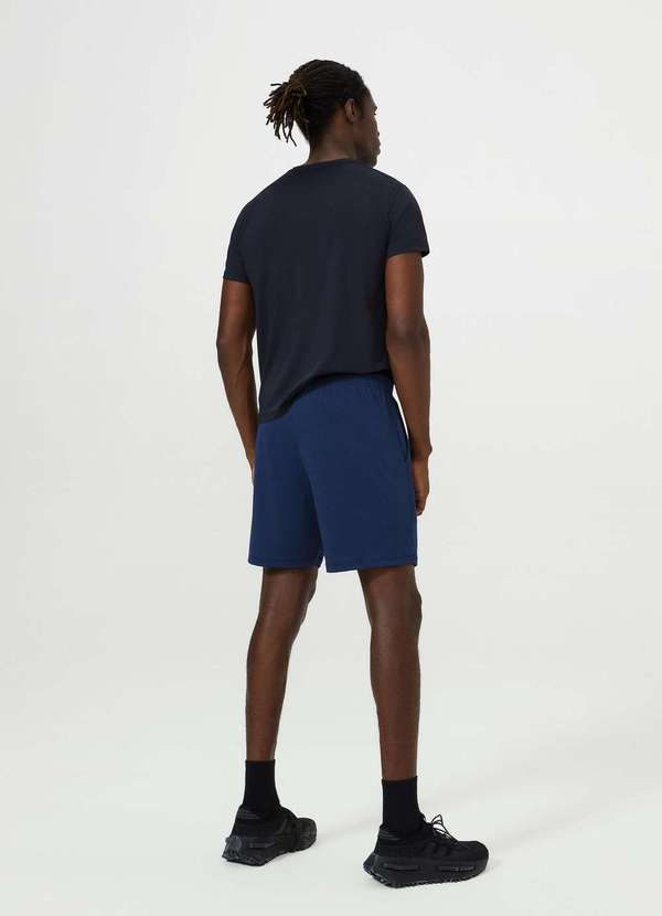 Hering - Bermuda Esportiva Basica Masculina Easy Care Azul 3