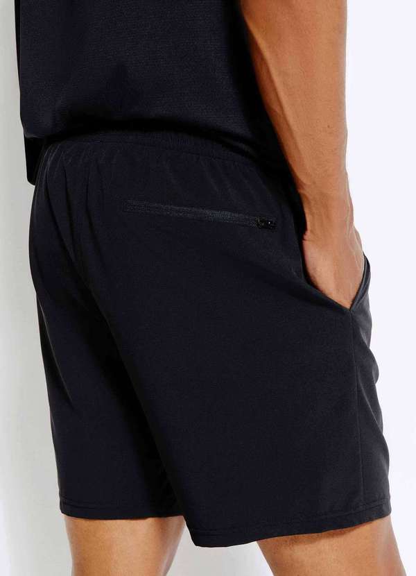 Hering - Bermuda Esportiva Basica Masculina Easy Care Preto 5