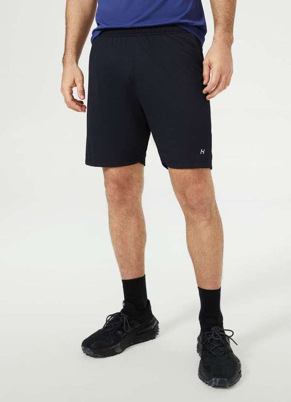 Hering - Bermuda Esportiva Basica Masculina Easy Care Preto 4