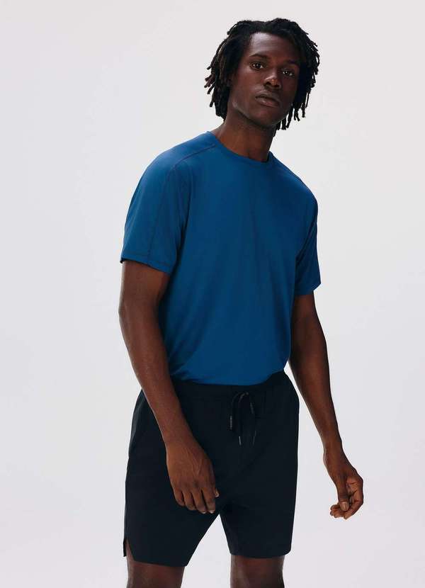 Hering - Bermuda Esportiva Masculina Secagem Rapida Preto 2