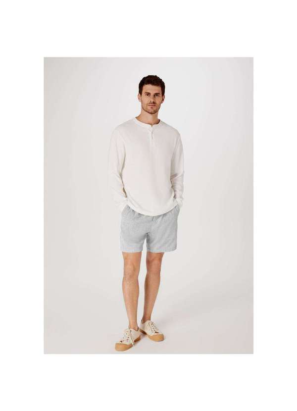 Hering - Bermuda Masculina Jogger Rustica Cinza