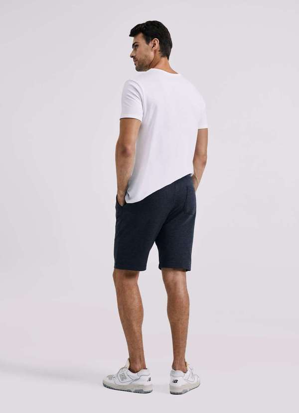 Hering - Kit 2 Bermudas Masculinas em Moletom Preto 8